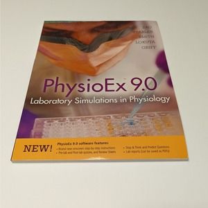 PhysioEx 9.0, Laboratory Simulations (2011, Softcover) – Lab Manual & Activities